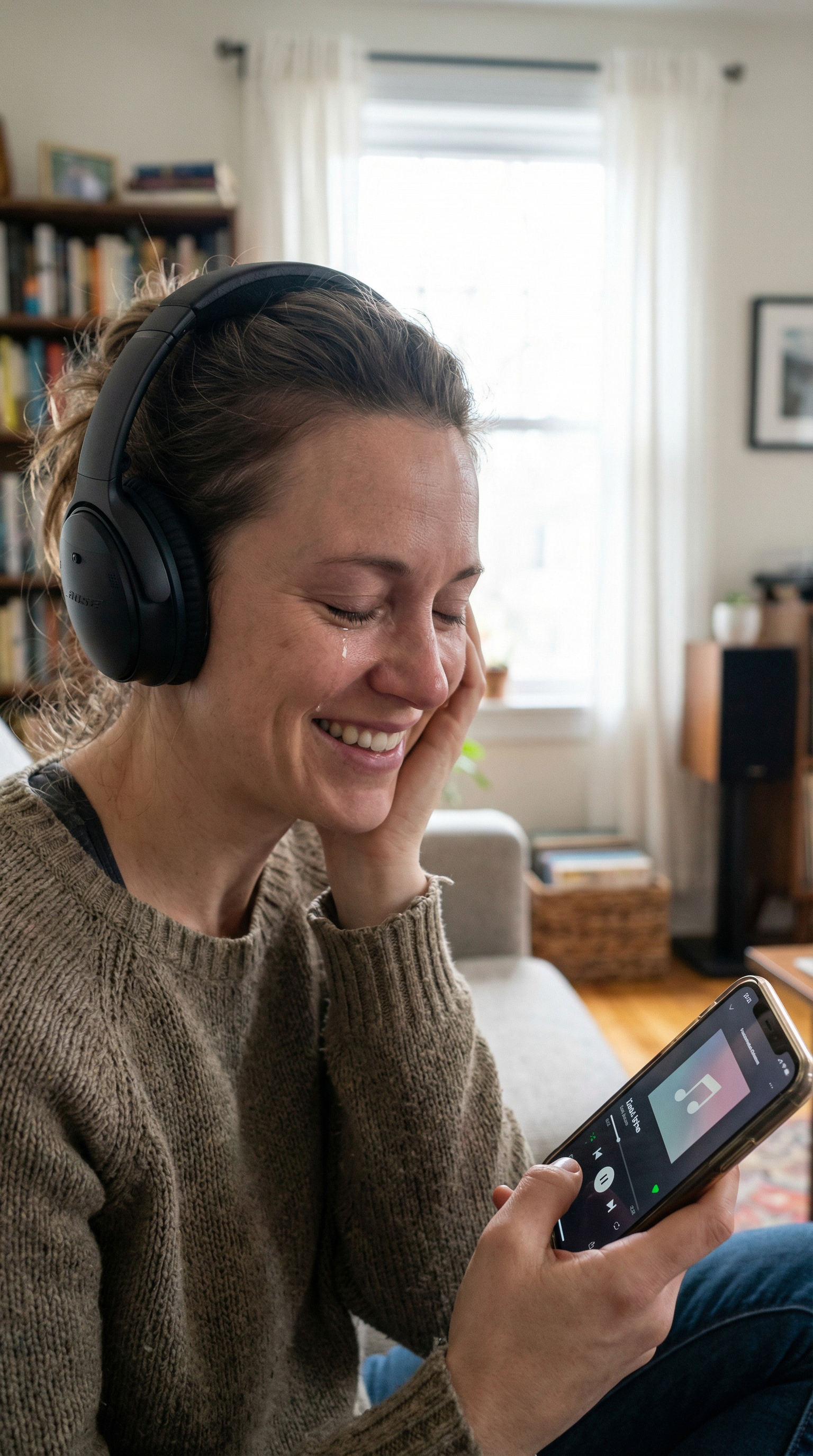 Reação emocional ao ouvir a música